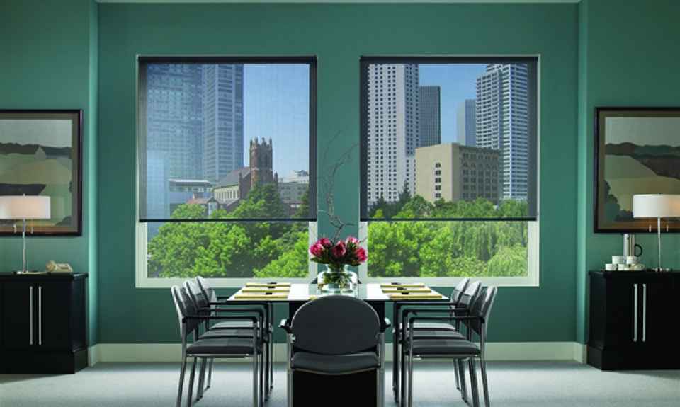 Maximum Transparency Indoor Solar Shades North Solar Screen