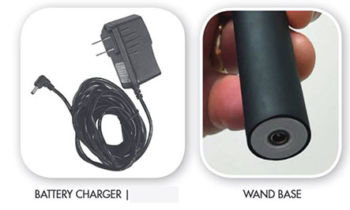 wandandbatterycharger wand and battery charger